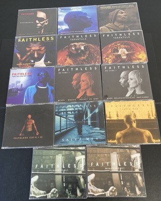 Faithless CD Single Bundle Includes Remixes We Come 1 God Is A DJ Muhammad Ali