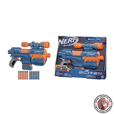 Hasbro Nerf Elite 2.0 Phoenix CS-6 Electric Blaster 12 Official Nerf Elite Darts