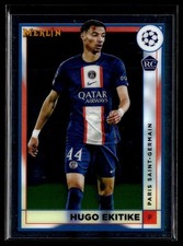 2022-23 Topps Merlin Chrome UEFA Champions League #100 Hugo Ekitike Rookie RC