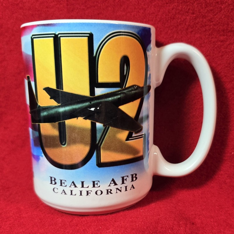 U2 Spy Plane-Beale Air Force Base Coffee Mug-USAF
