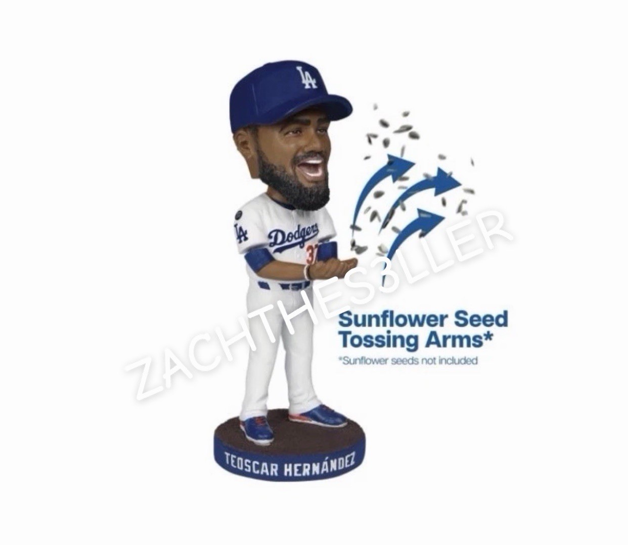 PRESALE 🇩🇴 Teoscar Hernandez Mr. Seeds Bobble Arms Dodgers Bobblehead 5/30/26