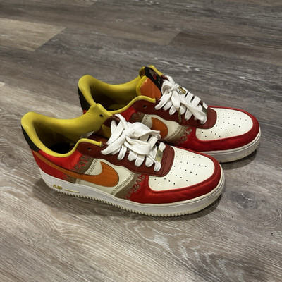 Nike Air Force 1 Low  Little Accra  Lace-Up Colorblock Sneaker DV4461