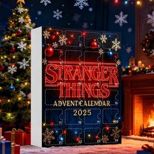 2025 Christmas Advent Calendar 24 Days Countdown For Stranger Things Gift