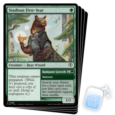 STUDIOUS FIRST-YEAR X4 Secrets Of Strixhaven SOS Magic MTG MINT CARD