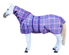 Challenger Horse Fly Sheet Mesh Holes Light Summer Spring Airflow Neck Purple