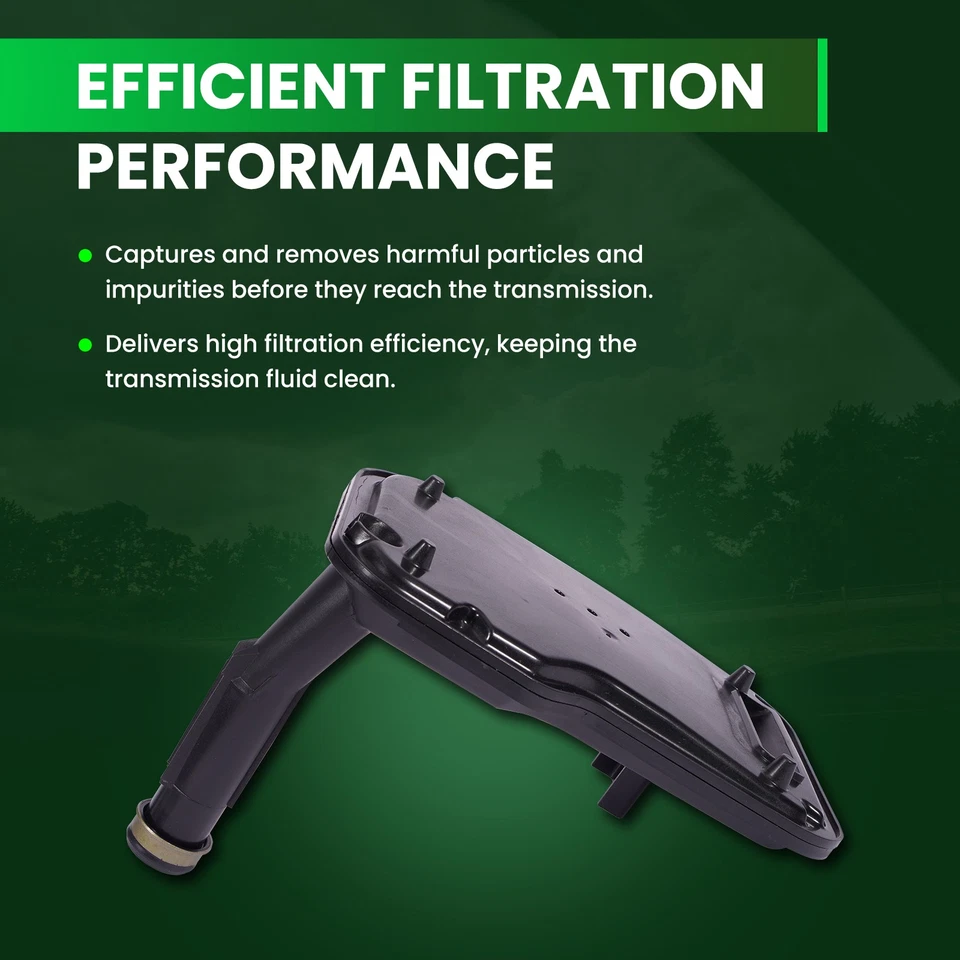 Filtro de transmisión cárter de aceite apto para Chevrolet Express Silverado GMC Savana 6L90 Foto 4 de 4