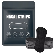 Anti-snoring nasal strips for breathing correction, sports