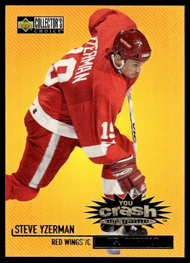 1997-98 Collector's Choice Crash the Game STEVE YZERMAN #C19