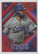2020 Topps Fire Flame Edwin Rios #167 4l8