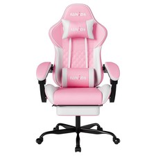Ergonomic Office Gaming Chair w/ Footrest Lumbar Support Reclining High Back
