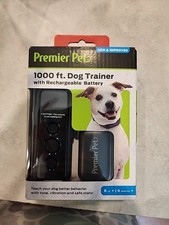 Premier Pet 1000 ft. Dog Trainer Collar with Rechargeable Battery -