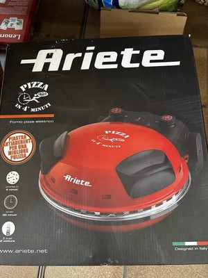 Ariete 00C090910AR0 1200W Elektrischer Pizzaofen - Rot