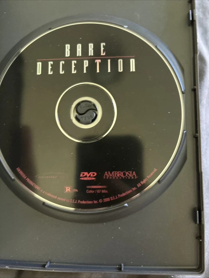 Bare Deception (DVD, 2000) Tane McClure Erotic Thriller OOP - Image 3 of 3