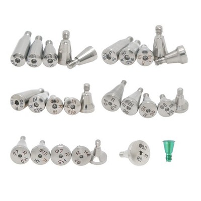 Dental Healing Abutment Cover Screw Regular Platform Fits Osstem Hiossen