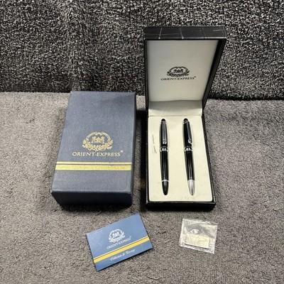 Boxed Orient Express Collection de Prestige Executive Leder Etui Stift Set