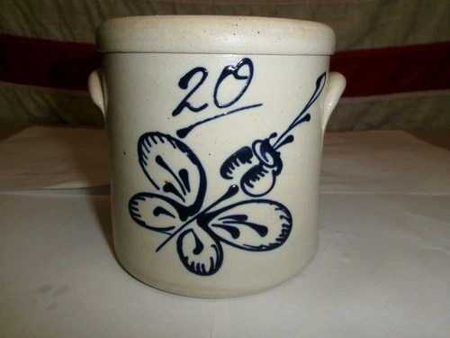 ANTIQUE- RED WING STONEWARE CO.- CROCK # 20- REDWING, MINN. (LOT #2)