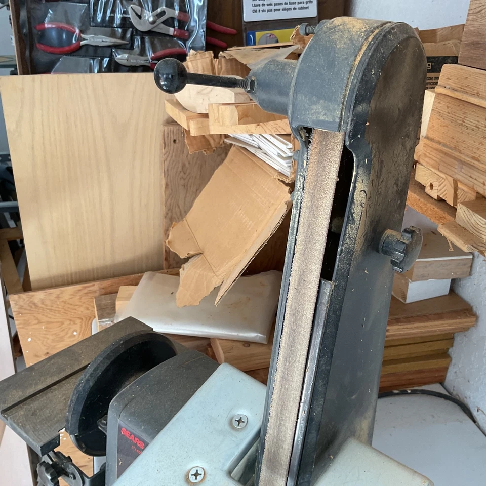 1-дюймовый ремень и 6-дюймовая дисковая шлифовальная машина Craftsman - Изображение 2 из 4