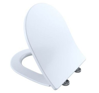 TOTO SS247R Slim D-Shape Closed-front Toilet Seat - Cotton