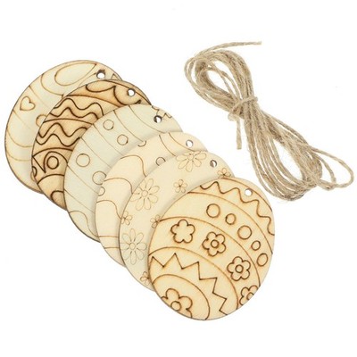  60 Pcs Osterdekorationen Ostereier Handwerksdekoration Osterei-Dekorationsset