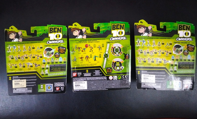 Ben 10 Omniverse Action Figures Lot of 3 –Bandai – BloxX, Ben, NRG