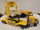 Vintage 1983 Tonka Toys Construction Site 7 Piece Small Set No Box