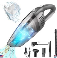 Powerful 8000PA Suction Cordless Handheld Vacuum - Portable for Home, Office &
