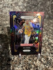 Zia Cooke 2024 Panini Prizm Monopoly WNBA RED ICONS PRIZM Card #69 SPARKS
