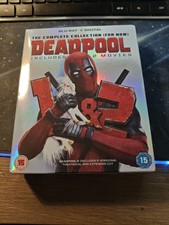 DEADPOOL The Complete Collection 2 BluRay good Condition. Deadpool 1 And 2