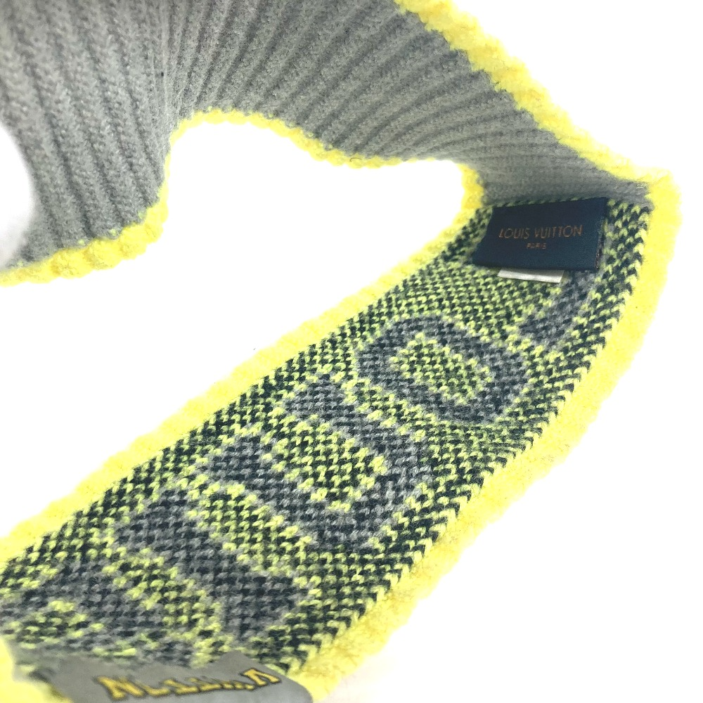 LOUIS VUITTON MP2149 Fully Headband hair accessories hair band wool yellow/gray LOUIS VUITTON MP2149 Fully Headband yellow gray Hair  main image 3