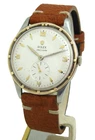 VINTAGE ROLEX MEN's 35mm PRECISION STAINLESS STEEL & 18K GOLD 4517 C. 1946