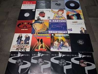 20 x Dance Pool 12'' Vinyl - The Finest in House - Electro House - Trance