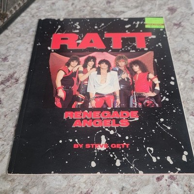 Ratt Renegade Angels Book First Print 1985 Cherry Lane Steve Gett - Heavy Metal
