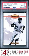1993 TED WILLIAMS CO. #27 MINNIE MINOSO HOF PSA 10
