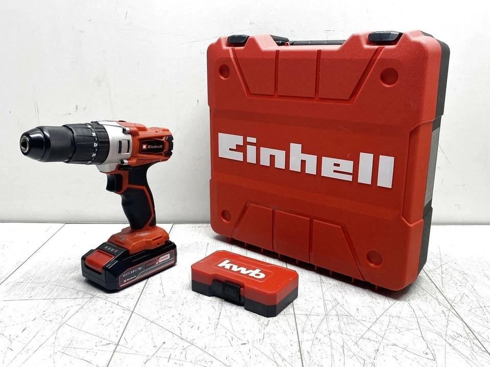 Perceuse à percussion Einhell TE-CD 18/2 Li - Photo 3/4