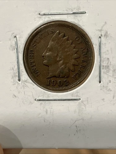 1902 Indian Head Cent Very Nice Coin Great For A Whitman Album
