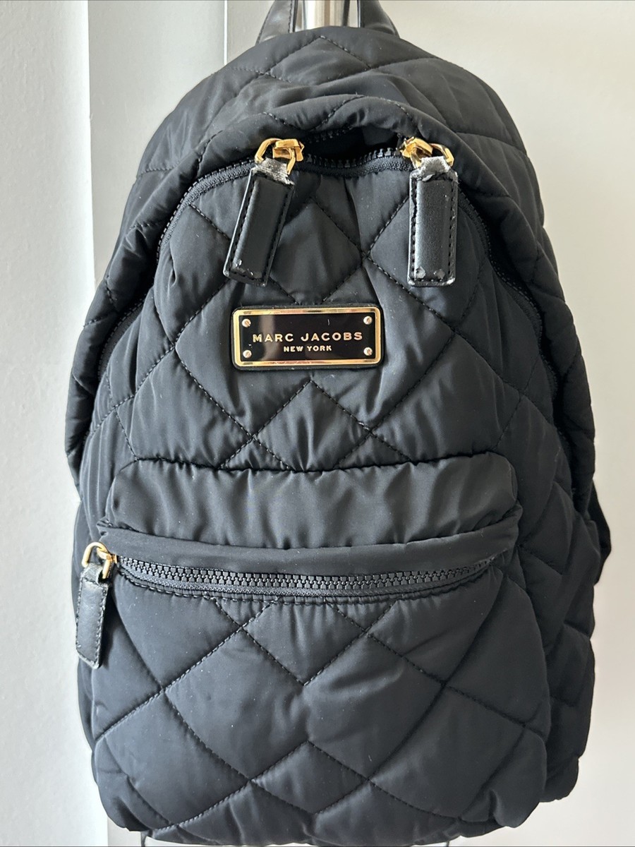 Marc Jacobs Quilted Nylon Backpack Black | eBay display picture 2