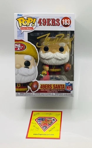 Jerry Rice Signed Funko In Case With COA (130690) (49ers)