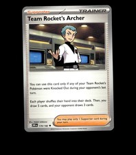 Team Rocket’s Archer - 170/182 - Destined Rivals - Near Mint Non Holo Pokemon