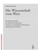 Die Wissenschaft Vom Wert Michael Heinrich Taschenbuch 422 S. Deutsch 2025