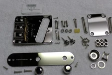 Joe Barden Compensated American Pro Tele Bridge Hardware Set Nickel TB-5141-001