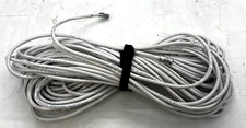 Lot of 2: White CAT6 Ethernet Lan Network Cable 50ft