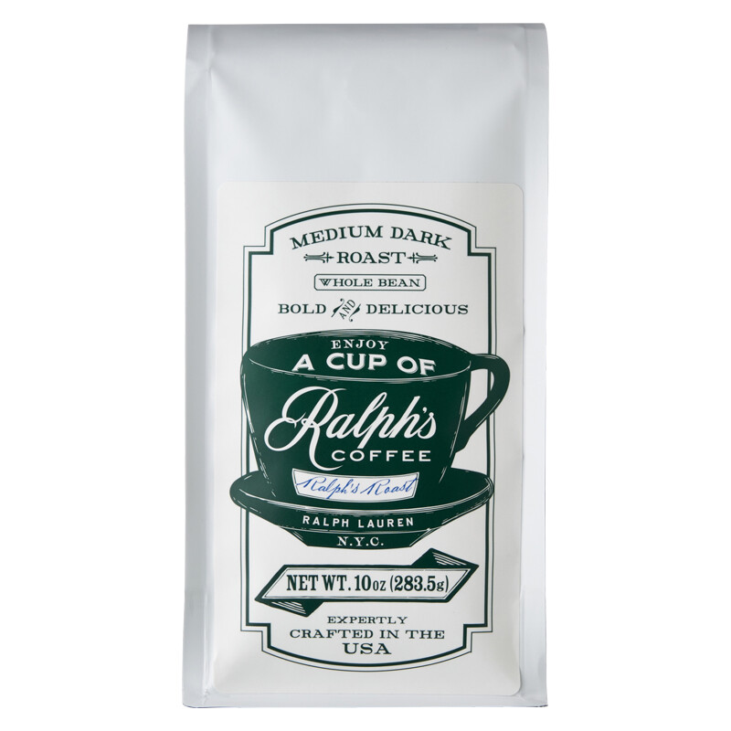 RALPH'S COFFEE Whole Beans Ralph's Roast 10oz Bag Ralph