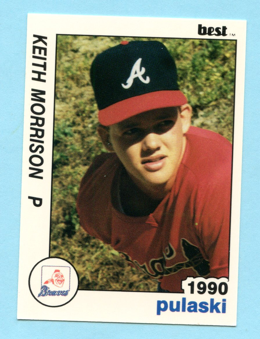 1990 Minor League Keith Morrison- Pulaski Braves - Box 141 | eBay