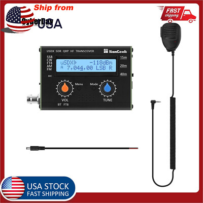 HAMGEEK USDX-CW 5W usDX SDR QRP Transceiver QCX-SSB to SSB All Mode Transceiver