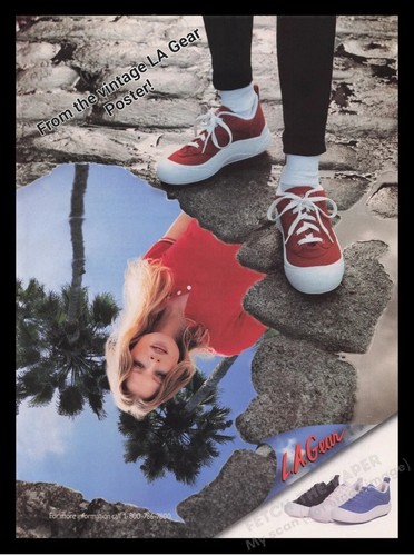 Vtg 90’s Size 6 LA Gear Chunky Red Tennis Sneaker Cleats Shoes 1996 ~ So cool! - Picture 12 of 12
