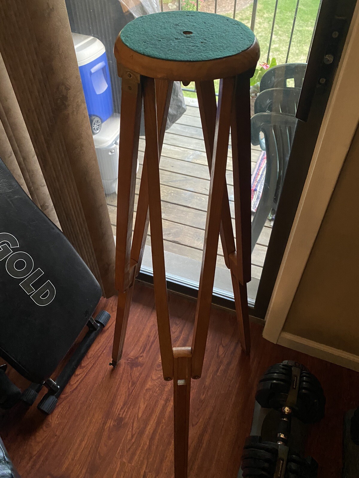 Antique Wooden Tripod eBay