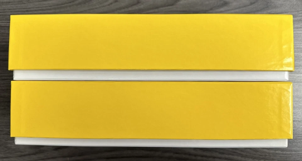 REBOXX Suydam Empty Boxes 10” X 3.5” X 2.25" Inside Dim. Yellow (2 Pack) NEW! - Image 2 of 4