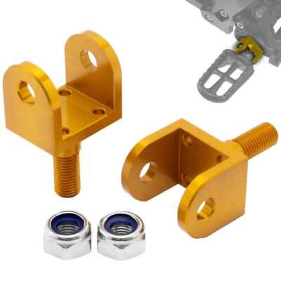 Rippin Moto Replacement Foot Peg Mounts for E-Ride PRO, Sur-Ron & Talaria Gold