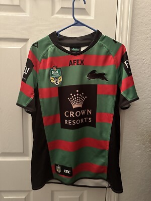 South Sydney Rabbitohs Jersey Men's M Medium NRL Rugby