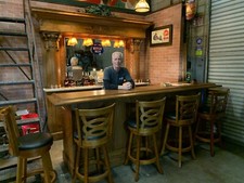 Early 1900's Oak Western Cigar Bar Turnkey Setup Exhibit  "Watch Video" 
